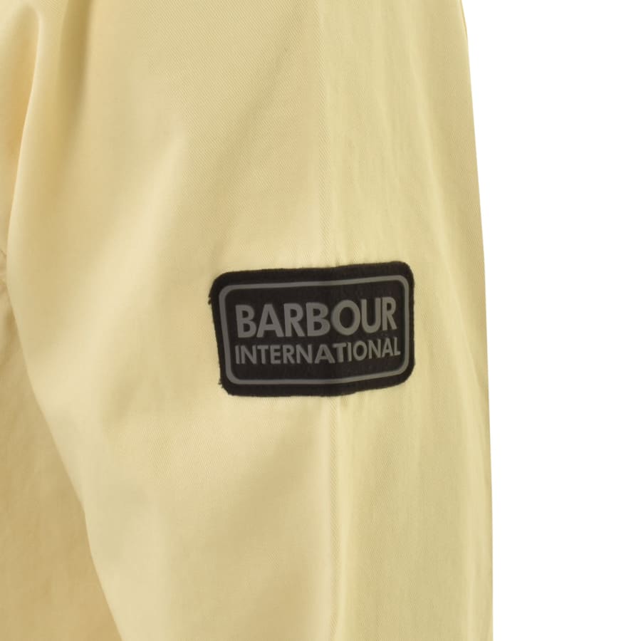 Barbour international mens yellow store